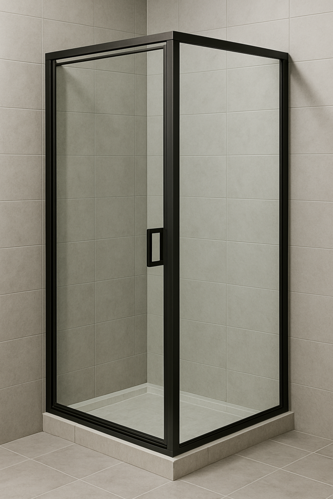Add a touch of elegance and safety with framed glass installations. Perfect for shower enclosures, cabinet doors, and decorative partitions. Our framed options come in a range of finishes to complement your décor, while providing structure and style.